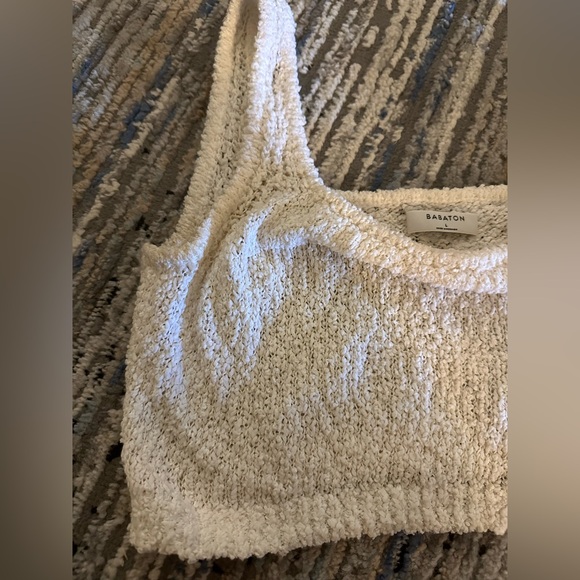 White Babaton Bralet Top by Aritzia - Picture 2 of 4